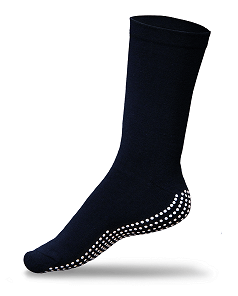 Gripperz non-slip circulation socks in black