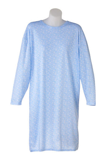 Long-sleeved women's night dress