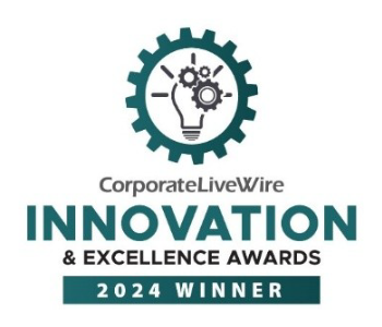 Logo for CorporateLiveWire Innovation & Excellence Awards 2024 Winner 