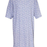 Light blue petal back ladies' nightie