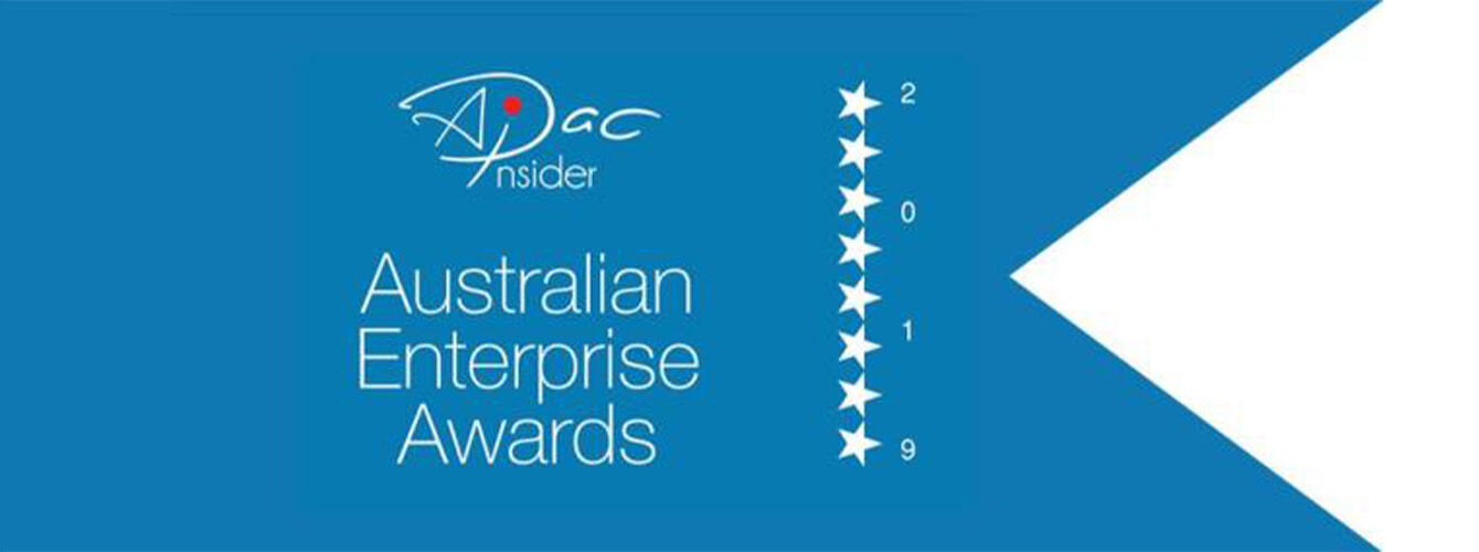 Australian Enterprise Award 2nd year in a row!